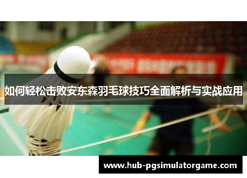 如何轻松击败安东森羽毛球技巧全面解析与实战应用