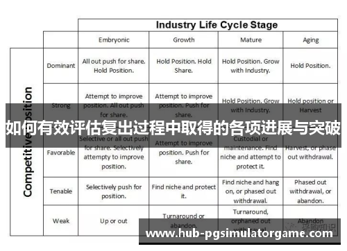 如何有效评估复出过程中取得的各项进展与突破